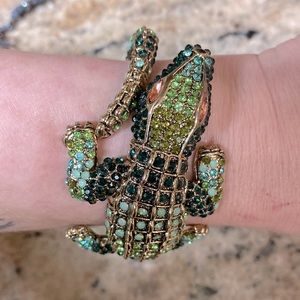 Betsey Johnson alligator bracelet